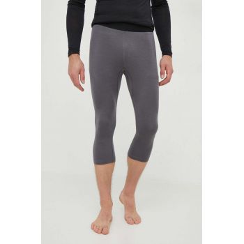 adidas TERREX jambiere funcționale TERREX Xperior Merino 200 culoarea gri HY4175