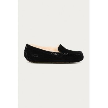 UGG papuci din piele Ansley 1106878-BLK