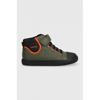 Geox sneakers pentru copii culoarea verde