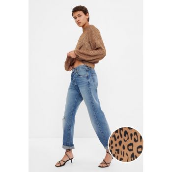 Bluza cu animal print la reducere