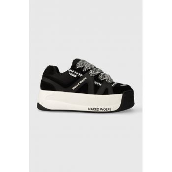 Naked Wolfe sneakers Slide culoarea negru