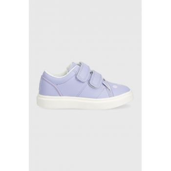 United Colors of Benetton sneakers pentru copii culoarea violet