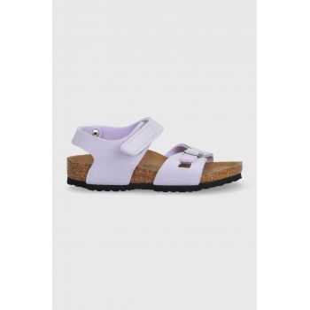 Birkenstock sandale copii Colorado culoarea violet