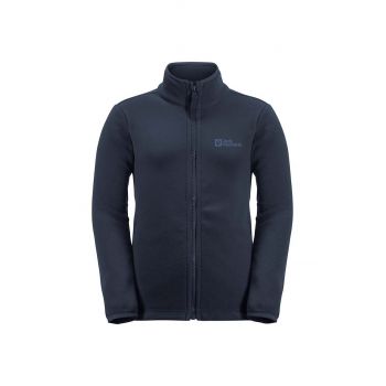 Jack Wolfskin bluza copii TAUNUS JACKET culoarea negru, neted