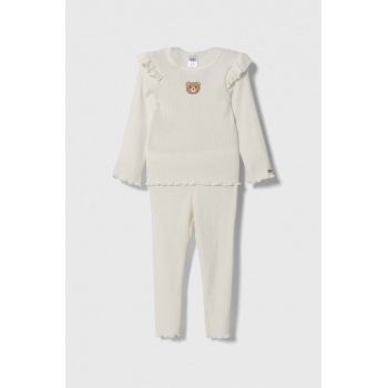 Jamiks compleu bebe culoarea alb de firma original