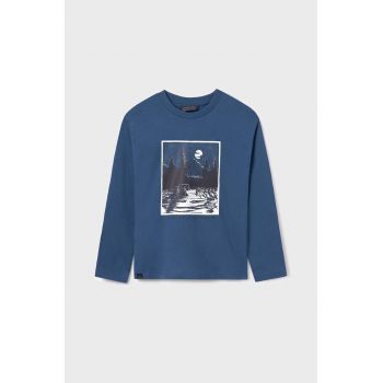 Mayoral longsleeve din bumbac pentru copii cu imprimeu