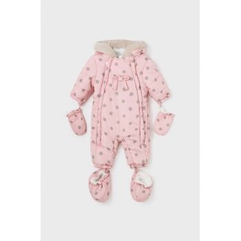 Mayoral Newborn combinezon bebe culoarea roz