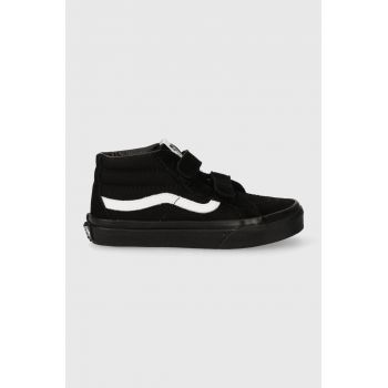 Vans tenisi copii UY SK8-Mid Reissue V culoarea negru