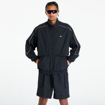 Nike Solo Swoosh Woven Tracksuit Jacket Black/ White ieftin