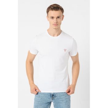 Tricou slim fit de bumbac