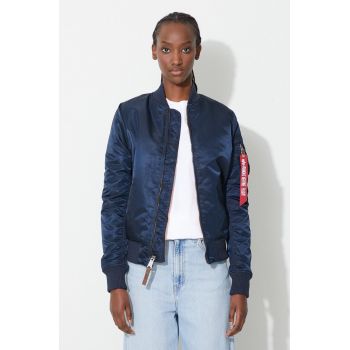 Alpha Industries geacă bomber MA-1 VF 59 femei, culoarea bleumarin, de tranziție 133009.07-navy