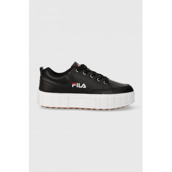 Fila sneakers SANDBLAST culoarea negru