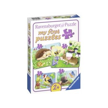 Primul meu puzzle animale din padure 2468 piese