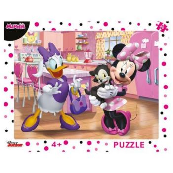 Puzzle cu rama - minnie (40 piese)