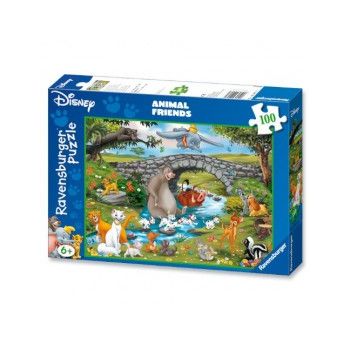 Puzzle lumea animalelor 100 piese