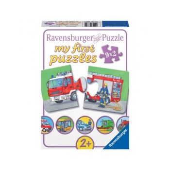 Puzzle vehicule motorizate 9x2 piese