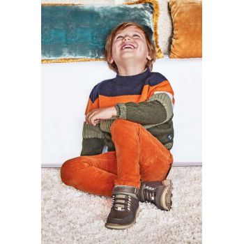Mayoral pantaloni copii culoarea portocaliu, neted