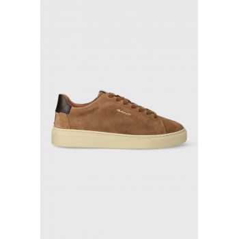 Gant sneakers din piele intoarsă Mc Julien culoarea maro, 27633218.G447