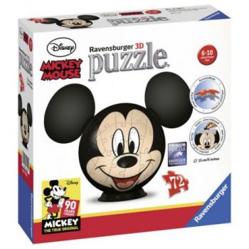 Puzzle 3D Mickey Mouse, 72 Piese