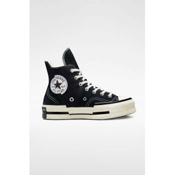 Converse teniși Chuck 70 Plus culoarea negru, A00916C