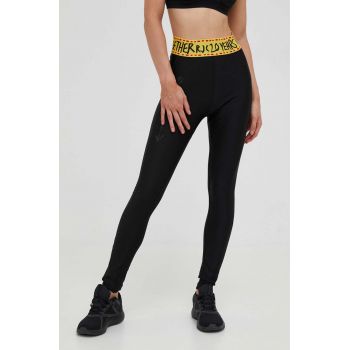 Rossignol leggins sport x JCC femei, culoarea negru, cu imprimeu