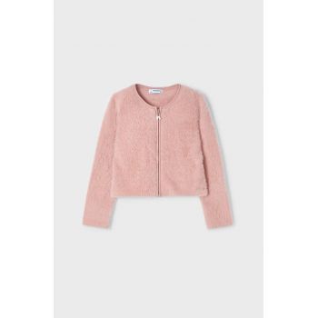 Mayoral cardigan copii culoarea roz, light