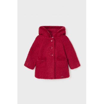 Mayoral haină de bebe culoarea rosu de firma original