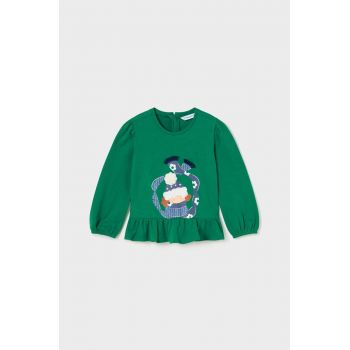 Mayoral longsleeve bebelusi culoarea verde