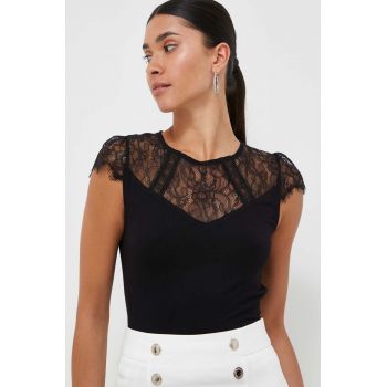 Morgan bluza femei, culoarea negru