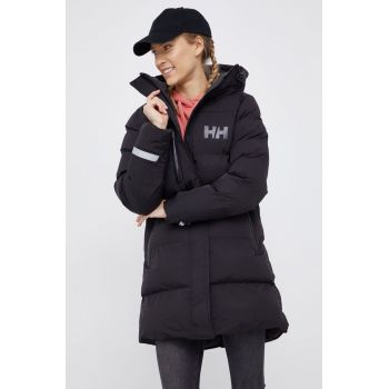 Helly Hansen geacă femei, culoarea negru, de iarnă 53205-692 de firma originala