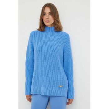 MICHAEL Michael Kors pulover de lana femei, călduros, cu turtleneck