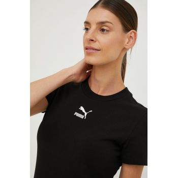 Puma tricou femei, culoarea negru 535610