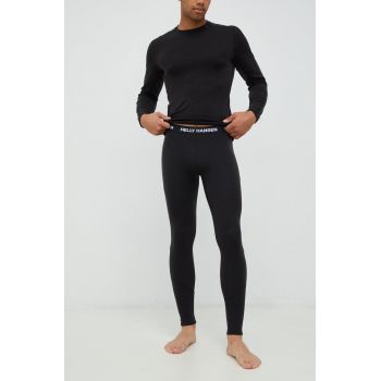 Helly Hansen jambiere funcționale LIFA MERINO culoarea negru, 49366