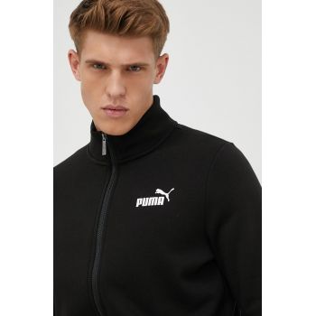 Puma bluza barbati, culoarea negru, melanj