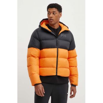 Helly Hansen geacă ACTIVE PUFFY JACKET bărbați, culoarea roșu, de iarnă 53523