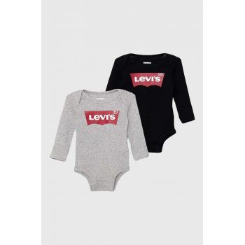 Levi's body din bumbac pentru bebelusi 2-pack