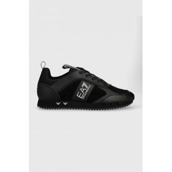 EA7 Emporio Armani sneakers culoarea negru, X8X027 XK347 S336