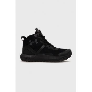 Under Armour Pantofi UA Micro G Valsetz Zip Mid 3023747 bărbați, culoarea negru