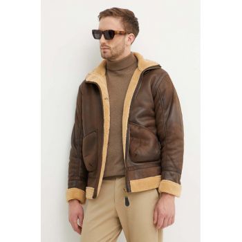 Alpha Industries geacă B3 Arctic bărbați, culoarea maro, de tranziție 108109.250-brown