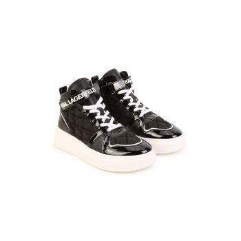 Karl Lagerfeld sneakers pentru copii culoarea negru