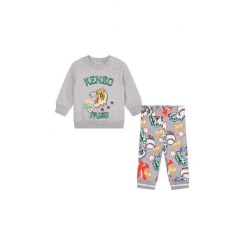 Kenzo Kids trening copii culoarea gri de firma original