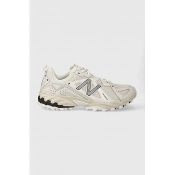 New Balance sneakers ML610TBA culoarea alb