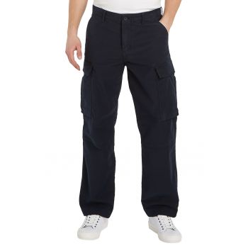 Pantaloni cargo din amestec de bumbac