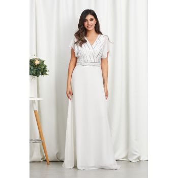 Rochie Catarina Alba