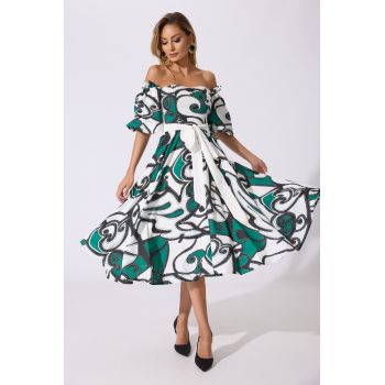 Rochie Daisy Verde