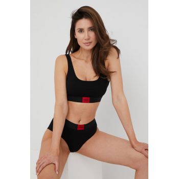 HUGO sutien culoarea negru, uni 50469652