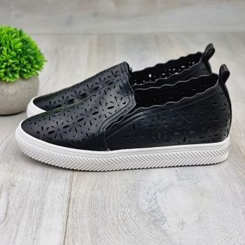 Espadrile Dama Negre Leach