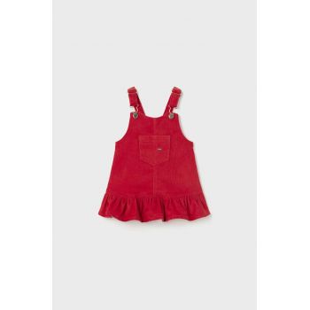 Mayoral rochie bebe culoarea portocaliu, mini, evazati