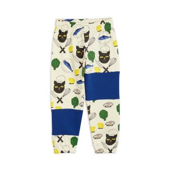 Mini Rodini pantaloni de trening din bumbac pentru copii modelator