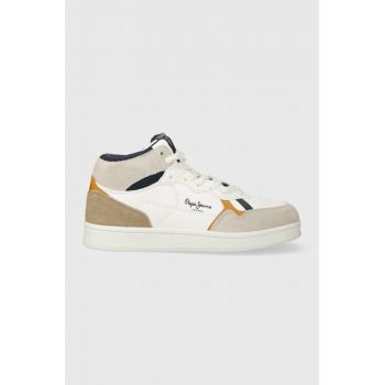 Pepe Jeans sneakers pentru copii culoarea alb